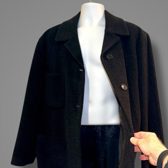 Baracuta Men’s Premium L Overcoat Wool Nylon Recycled Cashmere Made in Bulgaria - Picture 3 of 15